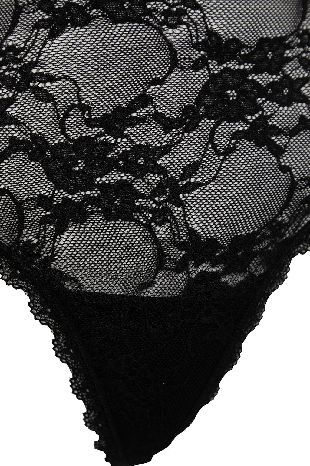 TRENDYOLMILLA Siyah Dantelli C?kar?labilir Jartiyerli Ajurlu/Delikli Ip Ask?l? C?tc?tl? Orme Body THMAW25BD00002  фото 8