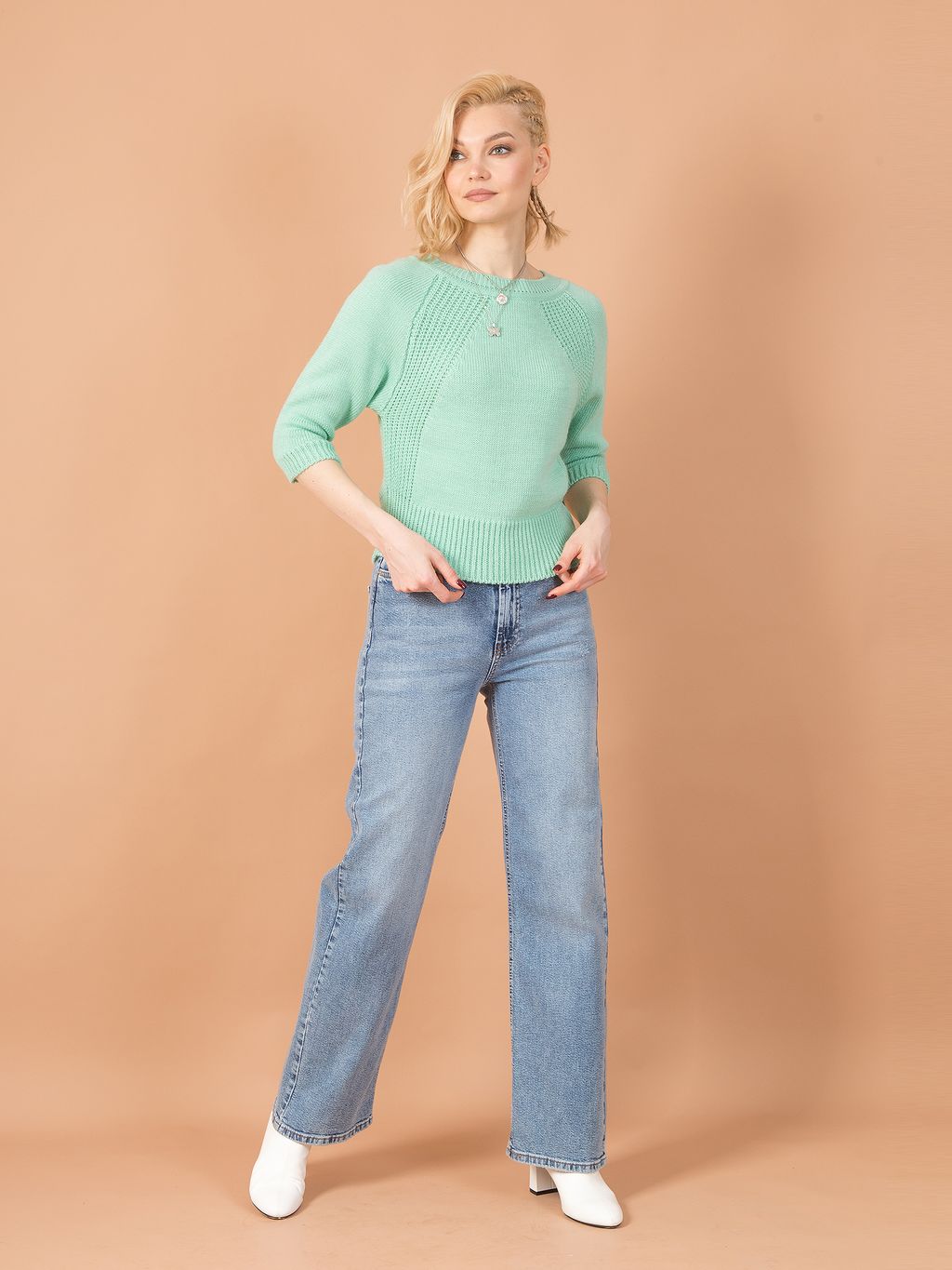 Джемпер вязаный - Stilla фото 14