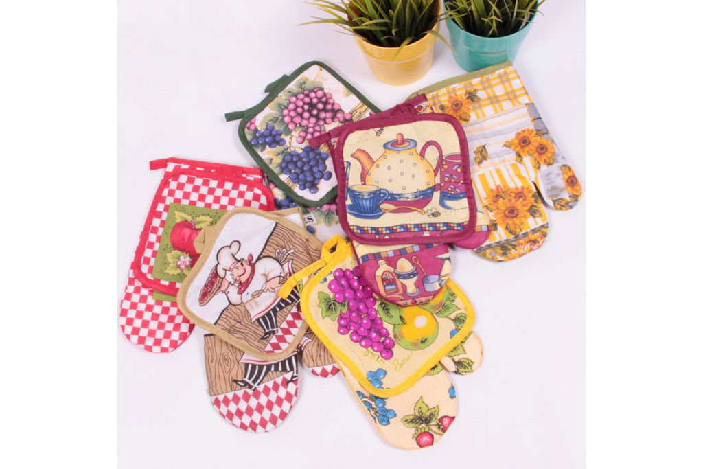 Набор Кухонный прихватка/варежка Ассорти - Наталья-текстиль фото 2