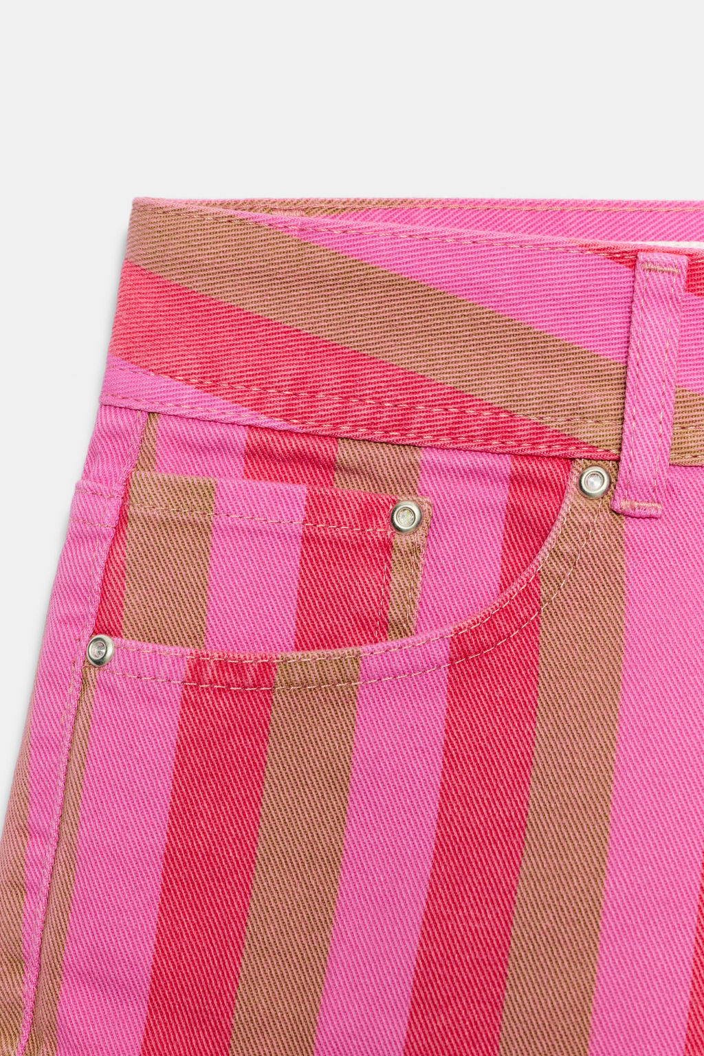 SHORTS MINI DENIM TRF RAYAS / Rayas - Zara фото 7