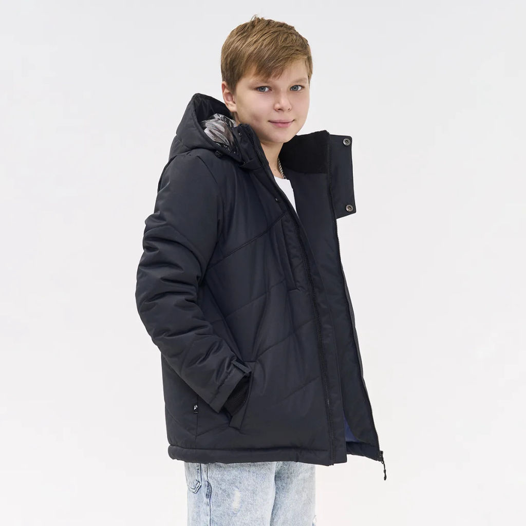 RODOS Куртка зимняя для мальчика М-315/1 Тёмно-синий