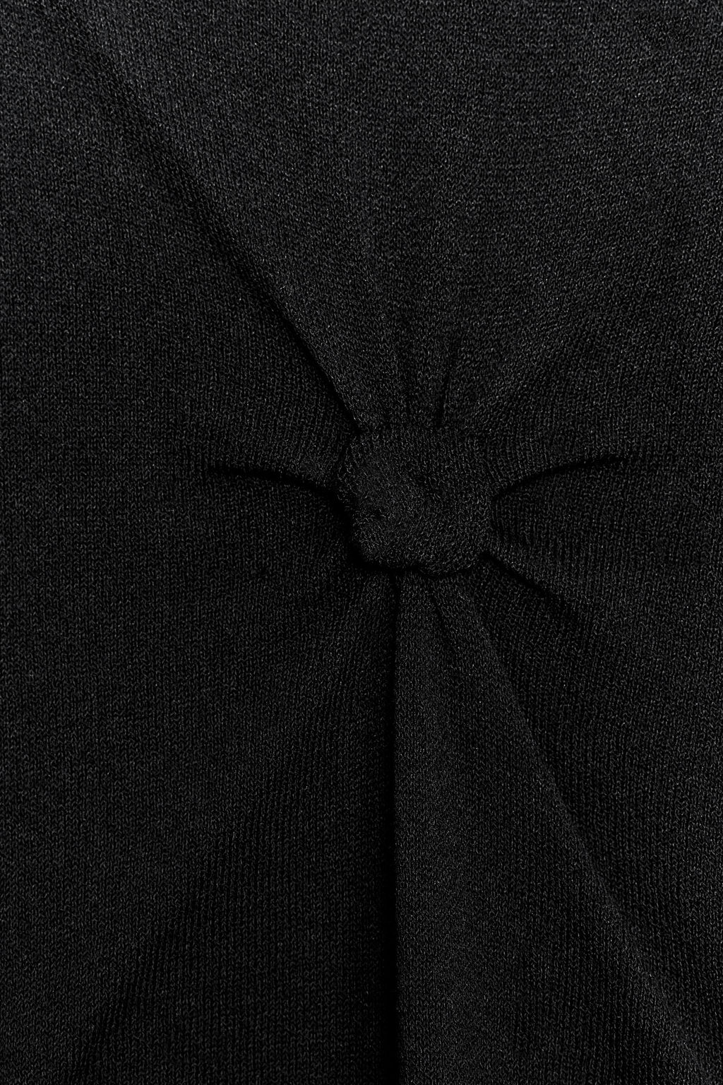 KNOT DETAIL KNIT TOP - Zara фото 18