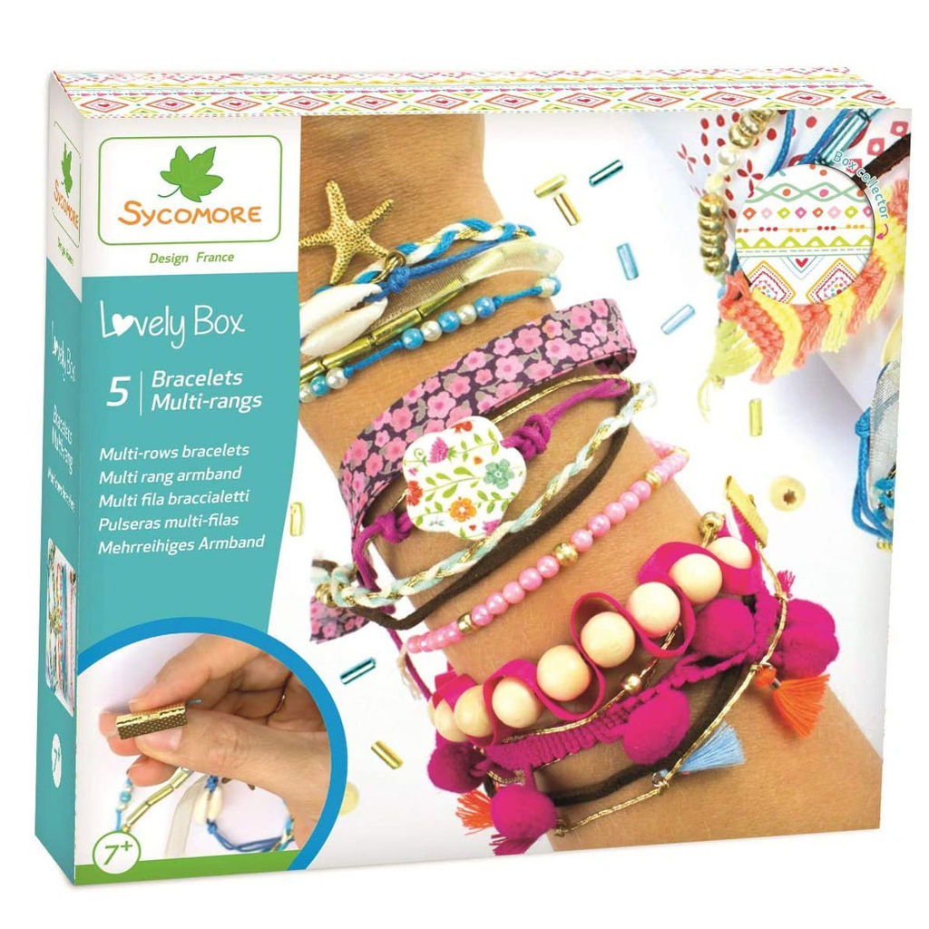 Набор для создания украшений LOVELY BOX, Многорядные браслеты - Sycomore фото 5