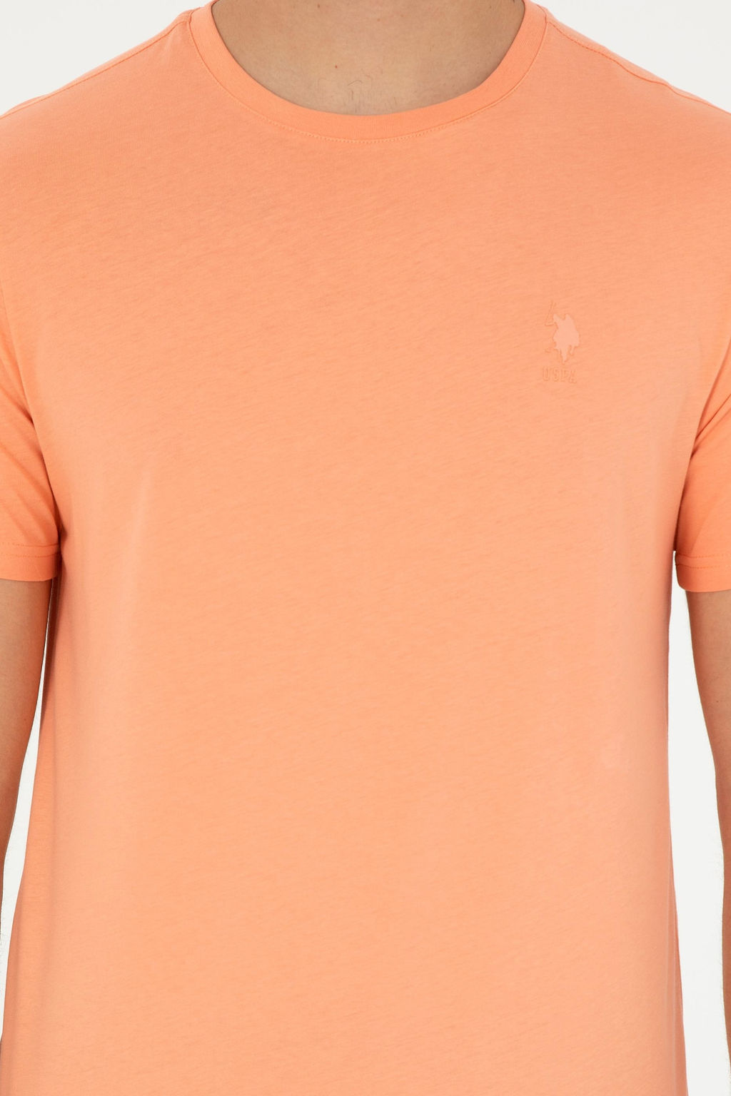 Мужская базовая футболка Salmon - U.s. polo assn фото 6