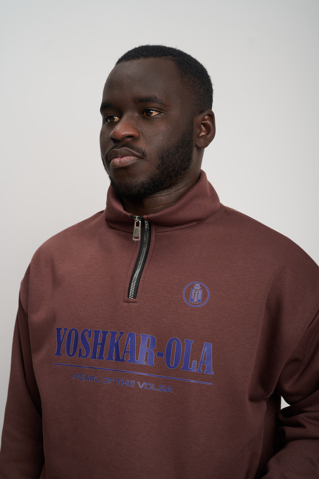 Мужской трикотажный костюм c начесом "Yoshkar-Ola" шоколад