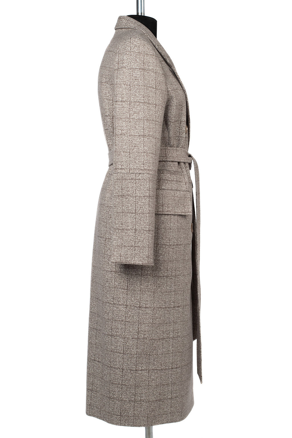 01-12048 Пальто женское демисезонное (пояс) - El podio фото 9