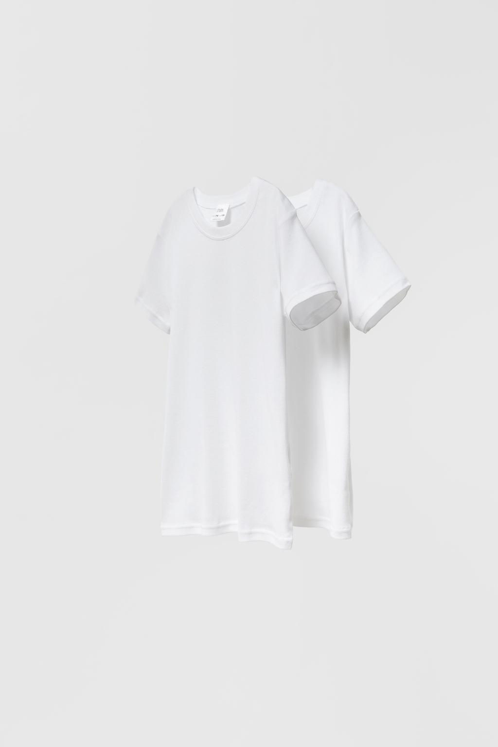 AGES 6-14/ 2-PACK OF BASIC T-SHIRTS