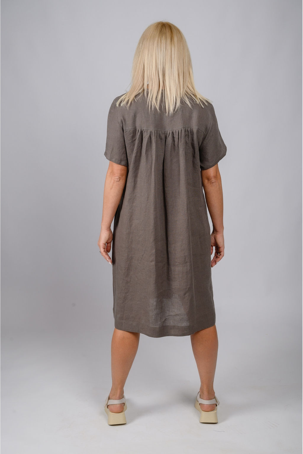 ПЛАТЬЕ - 100% лен - Новый лен фото 5
