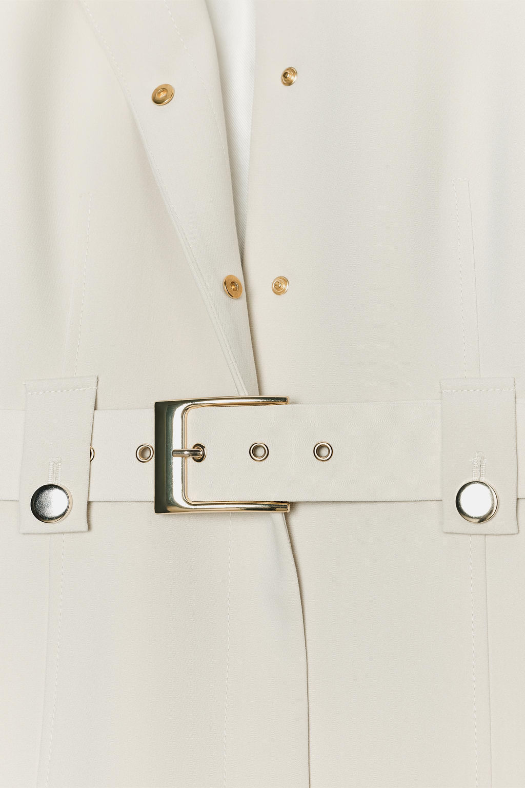 FITTED BLAZER WITH BELT - Zara фото 10