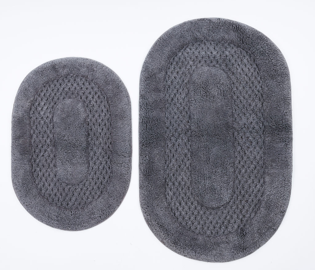 Коврик для ванной Монтерей (пепельный) 60x100