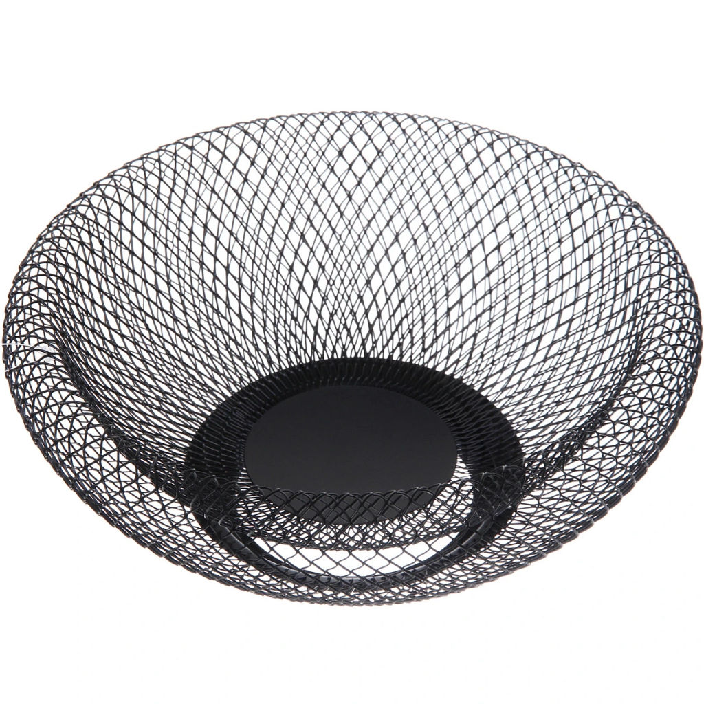 Фруктовница "Black" 24,5*10см двойная стенка