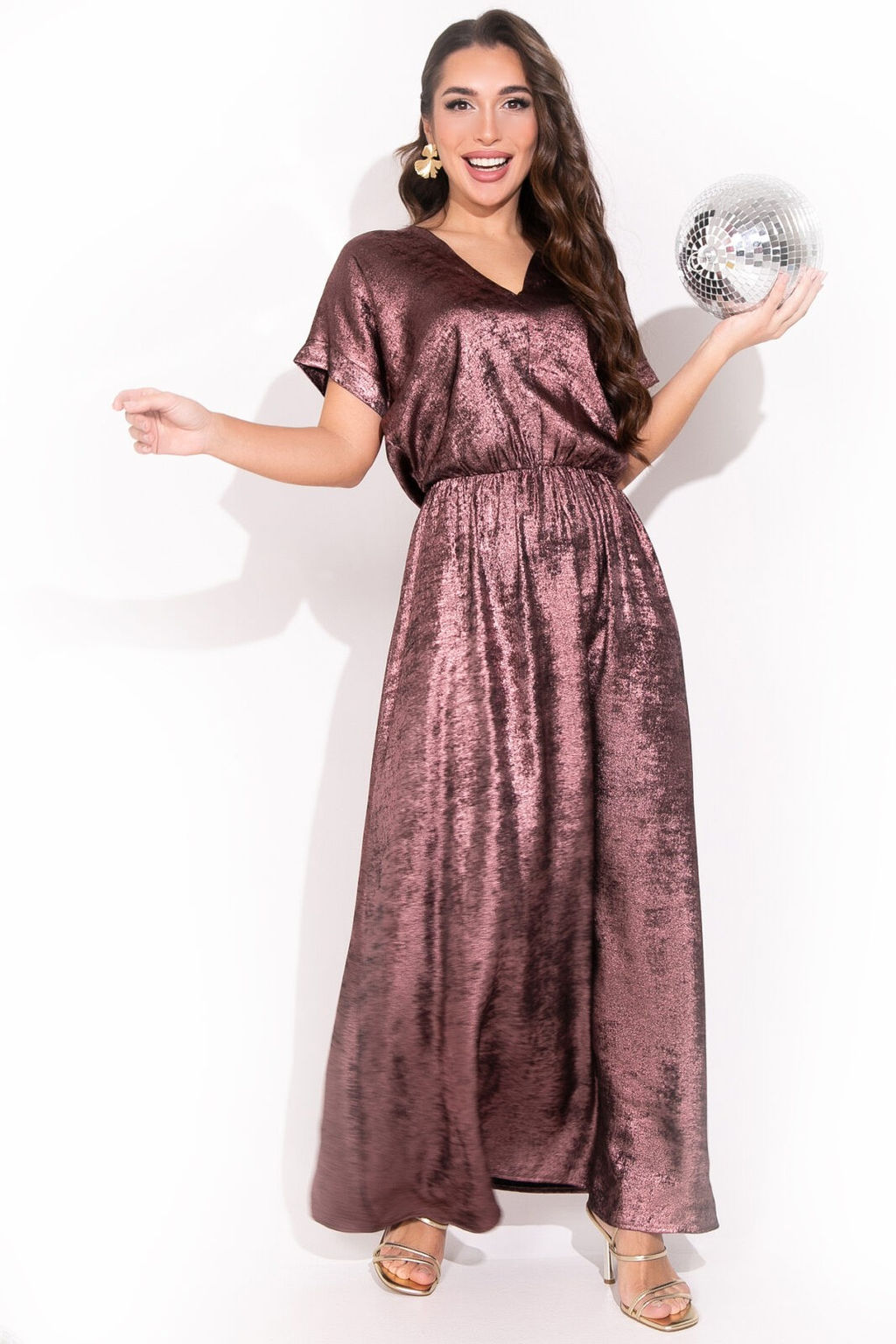 Платье Вариация (лиловый) - Эльза фото 8