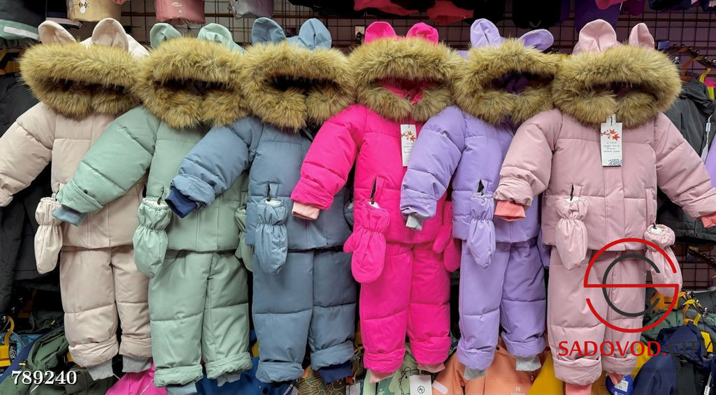 Зимний костюм для девочки