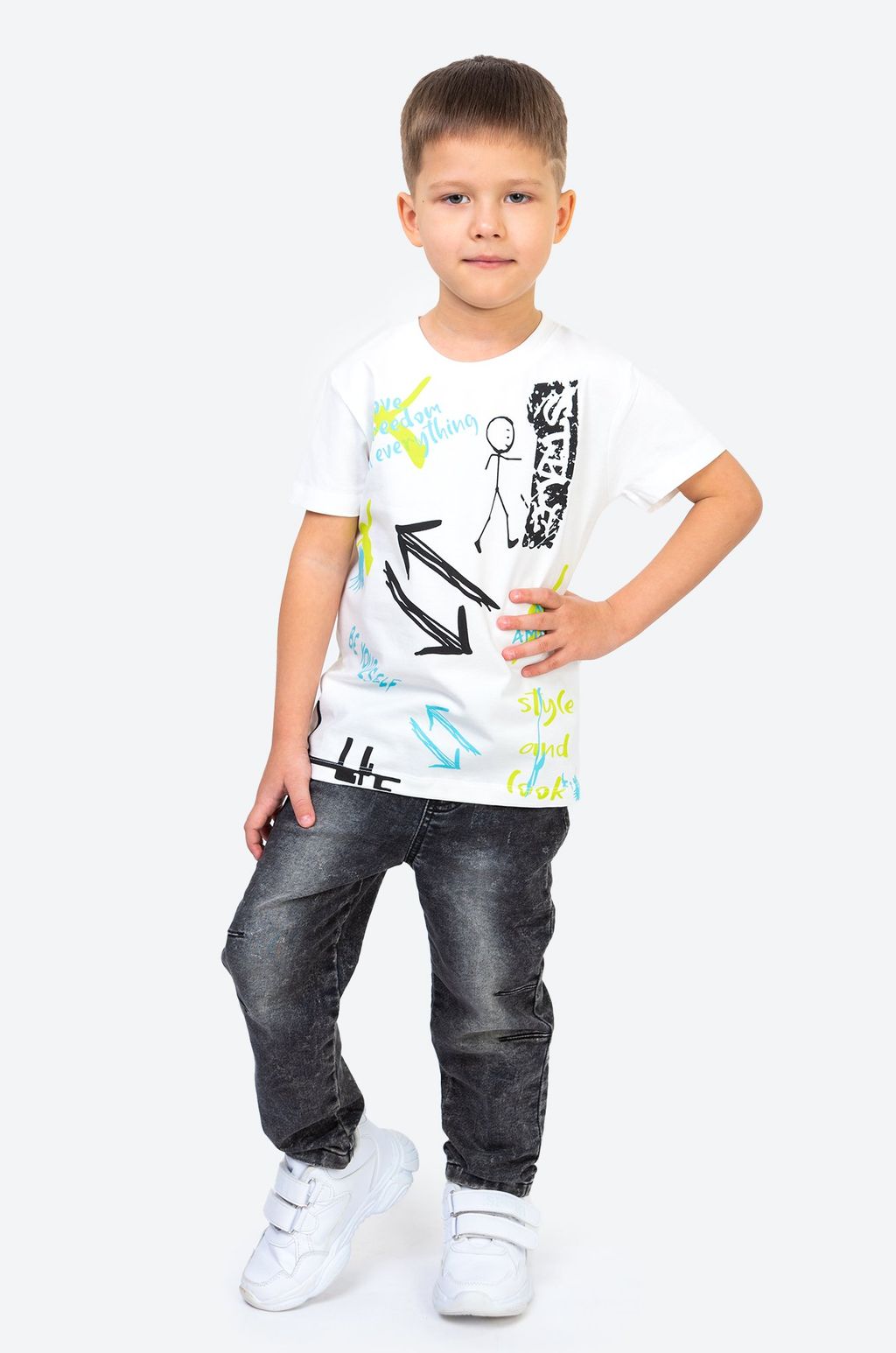 Футболка с лайкрой для мальчика Bonito  фото 18