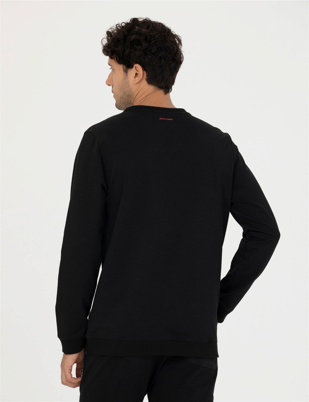 Siyah Regular Fit Sweatshirt