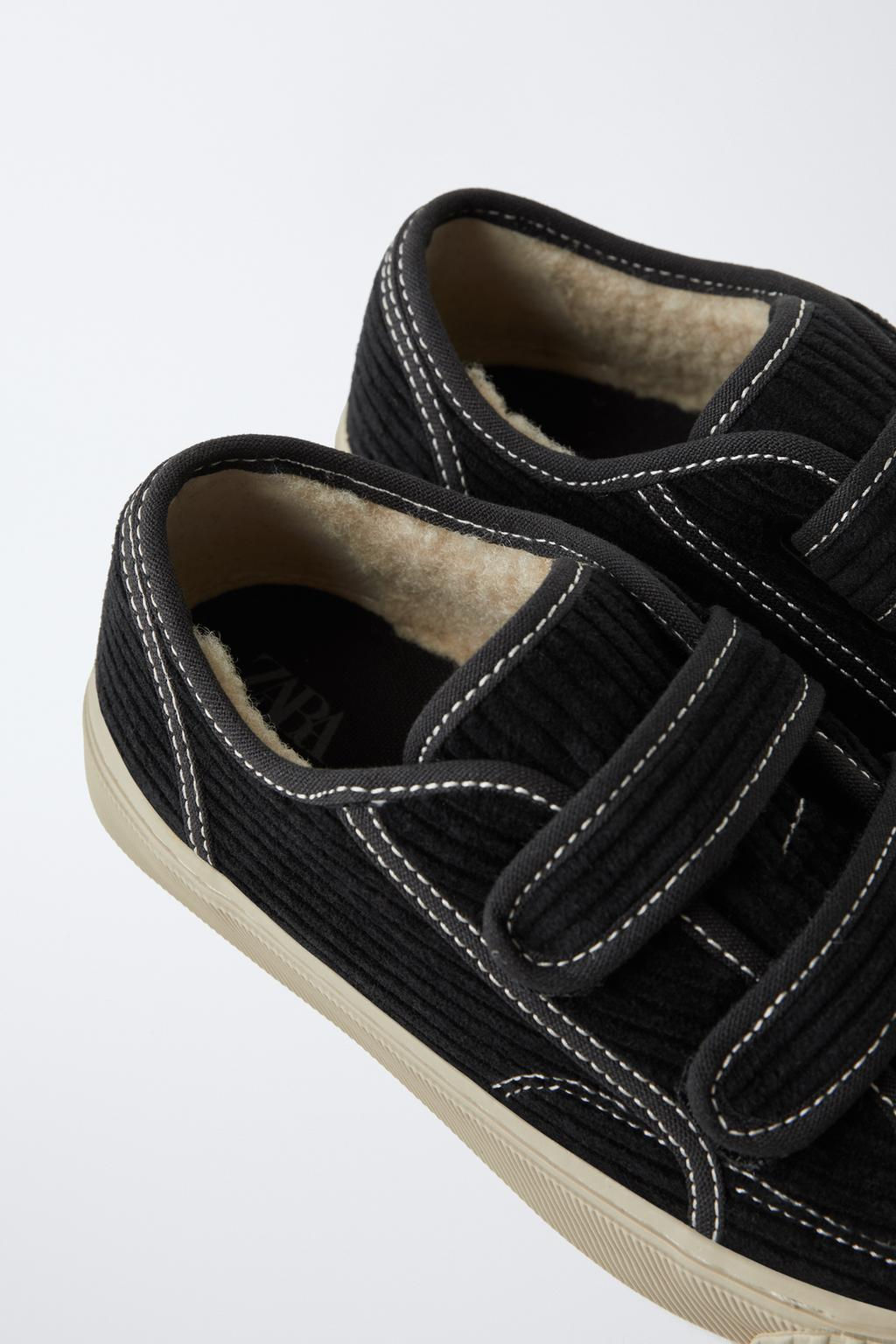 CORDUROY TRAINERS - Zara фото 4