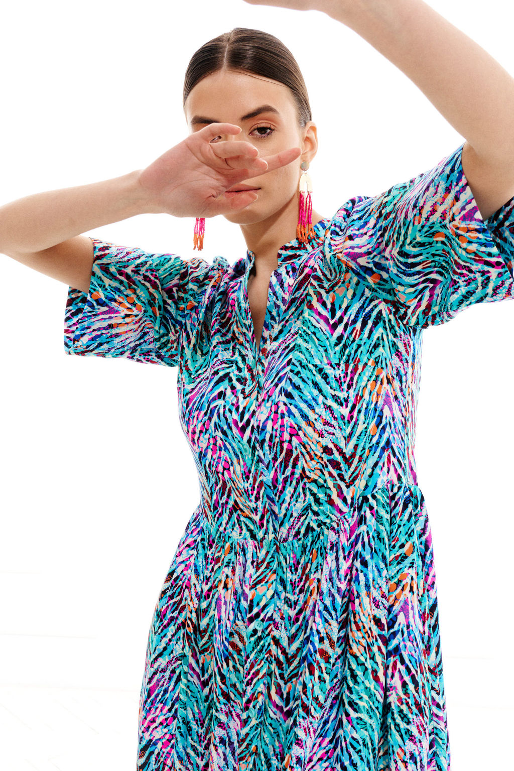 Платье 1013 (Вискоза - 100%) - Elletto фото 9