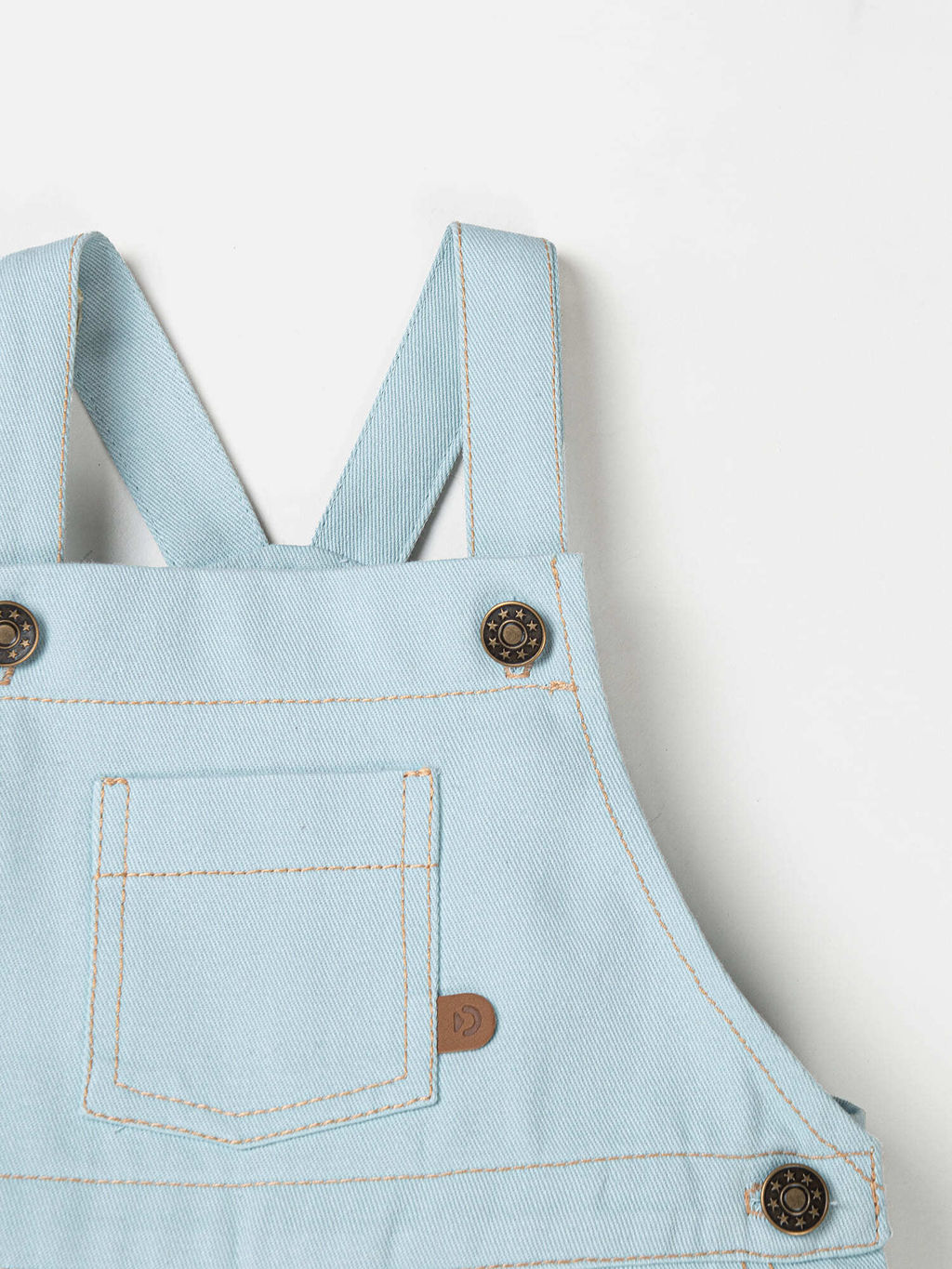 Полукомбинезон Летний джинс 0+ - Bungly фото 6