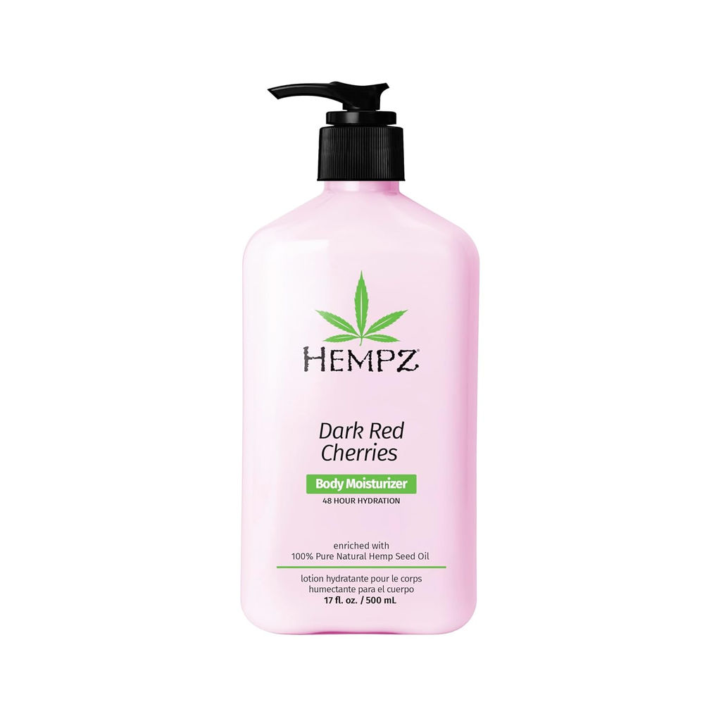 Молочко для тела увлажняющее HEMPZ Dark Red Cherries