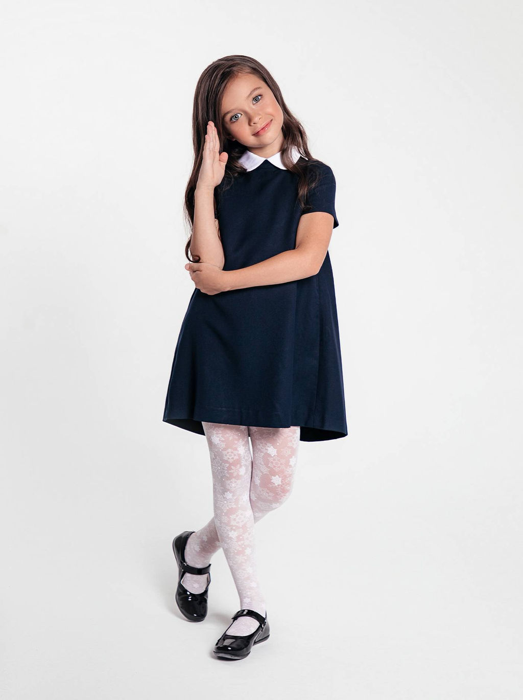 CONTE Колготки с рисунками Disney Frozen 20 и вкладышем-раскраской bianco