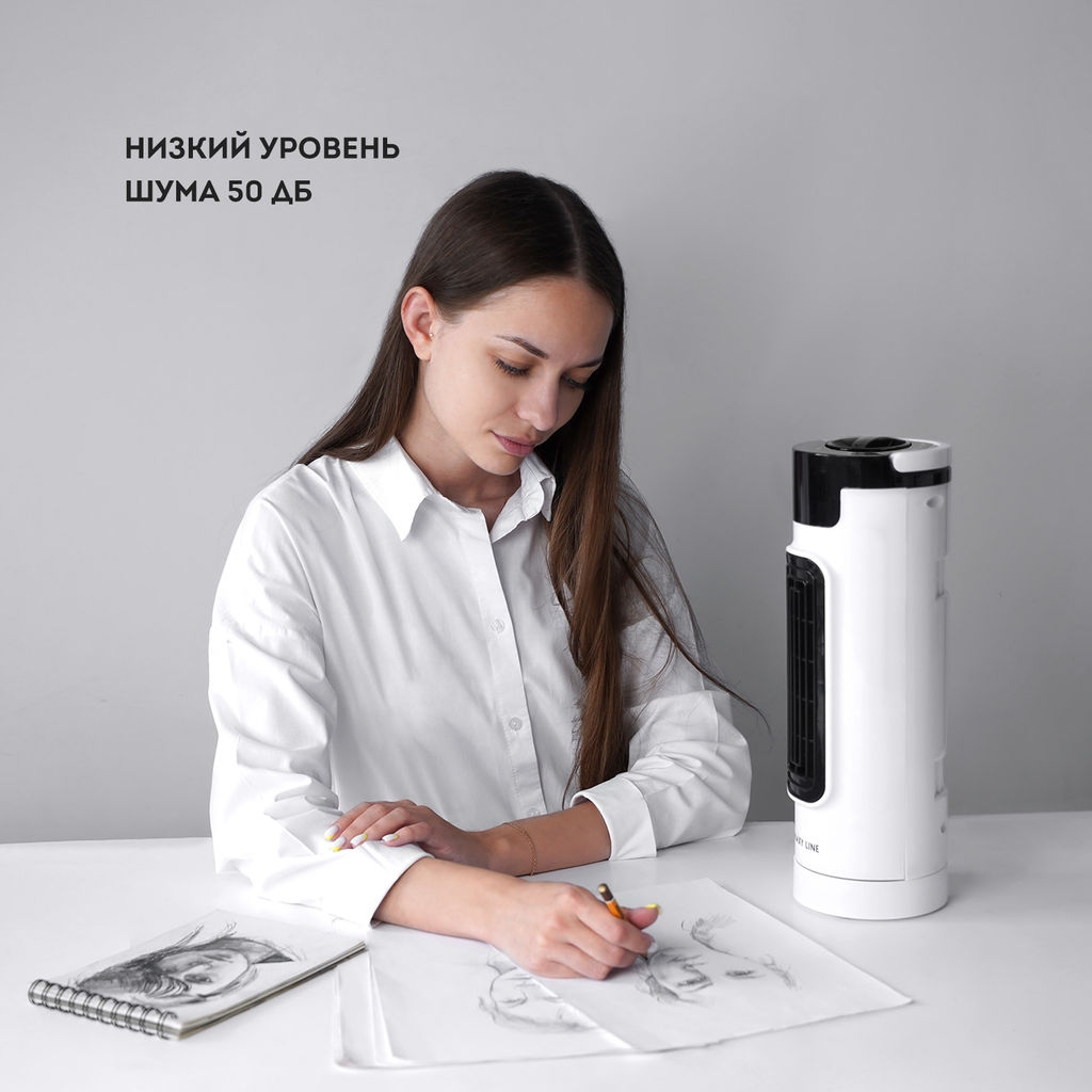 Вентилятор настольный GALAXY LINE GL8153 (видео в описании)  фото 5