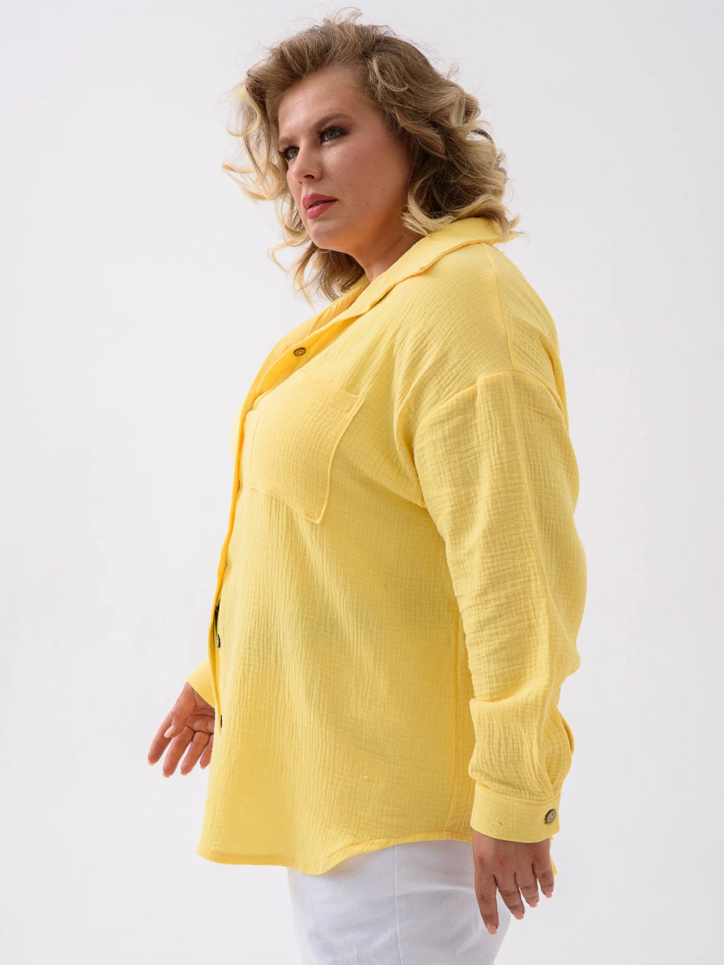 из МУСЛИНА! рубашка Муслин - Оптима фото 4