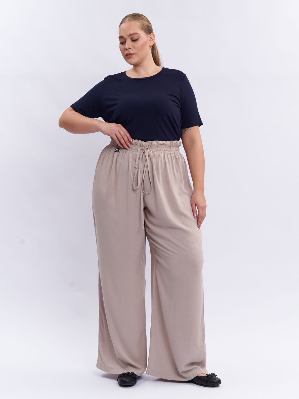 Брюки на завязках BB31404BEG16