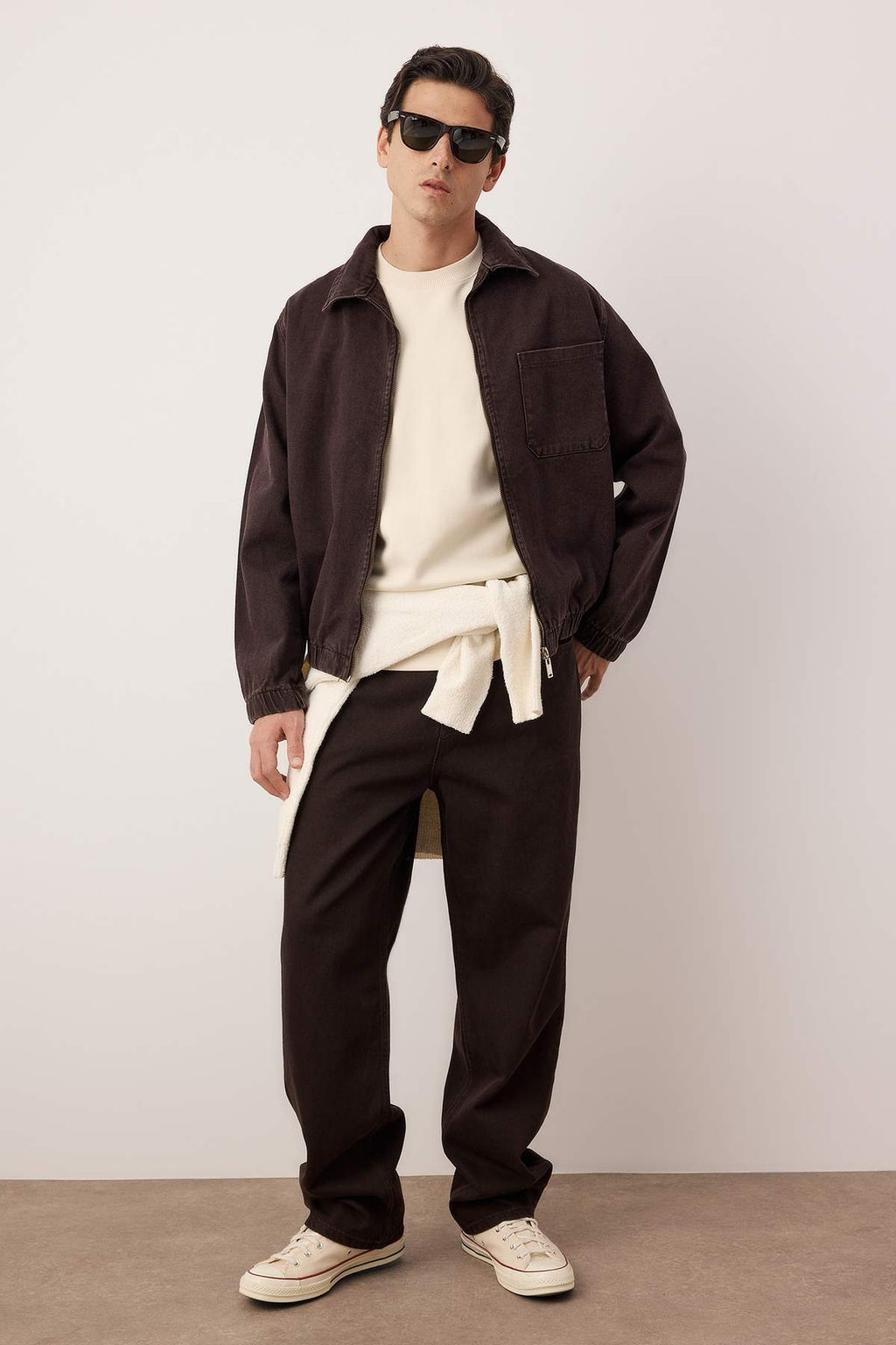 Kahverengi Regular Erkek Ceket TMNAW26CE00001 - Trendyolmilla фото 5