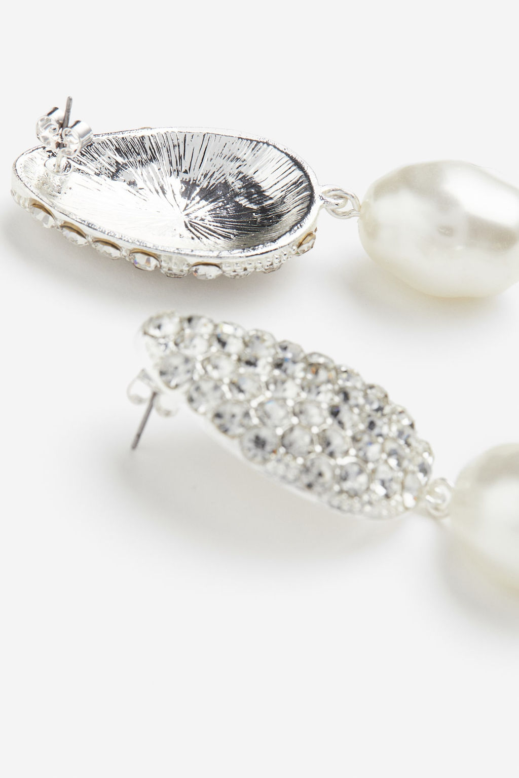 Pendientes de strass con colgante - H&m фото 2