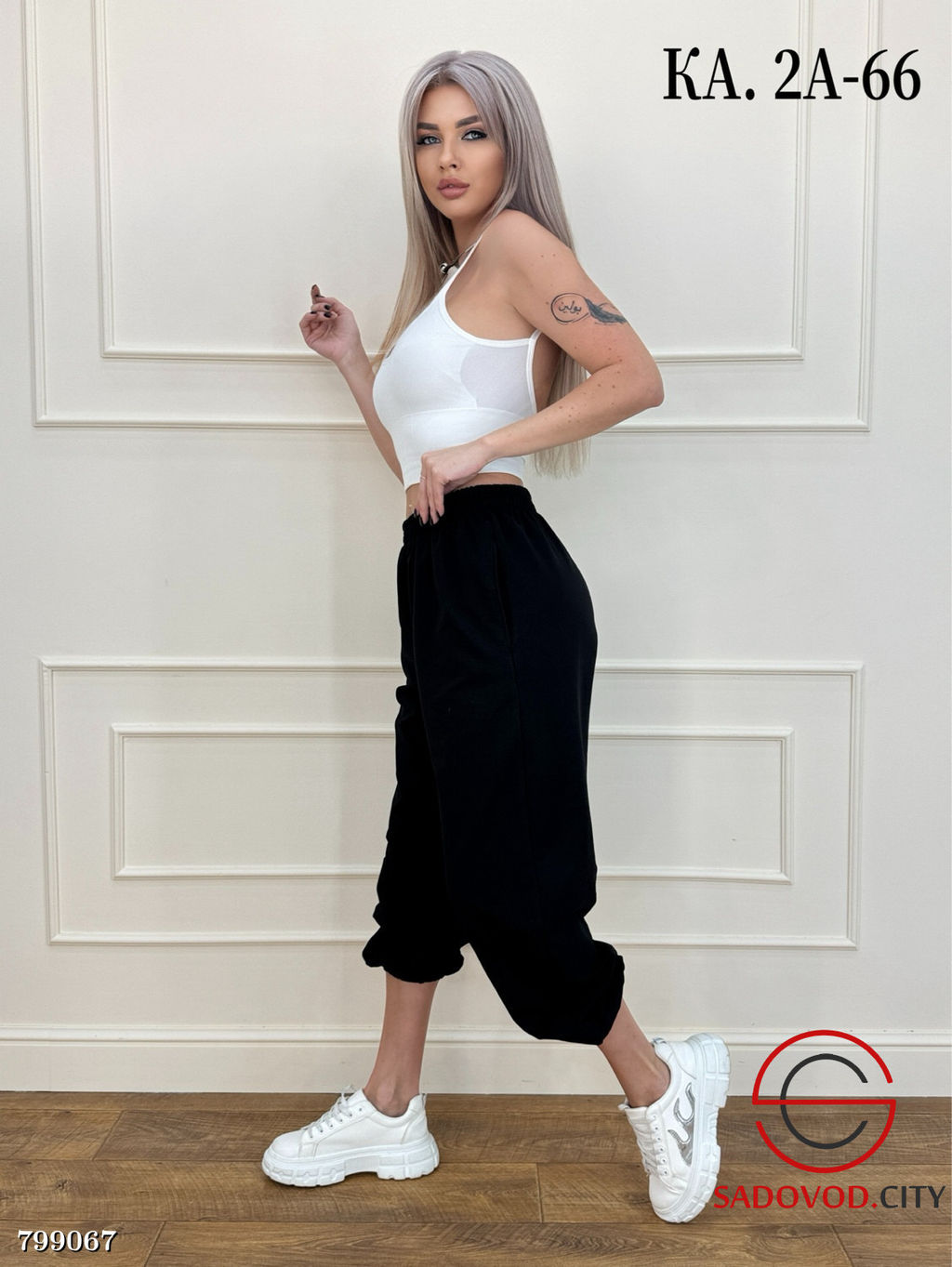 Капри женские хлопковые - Bruno фото 6