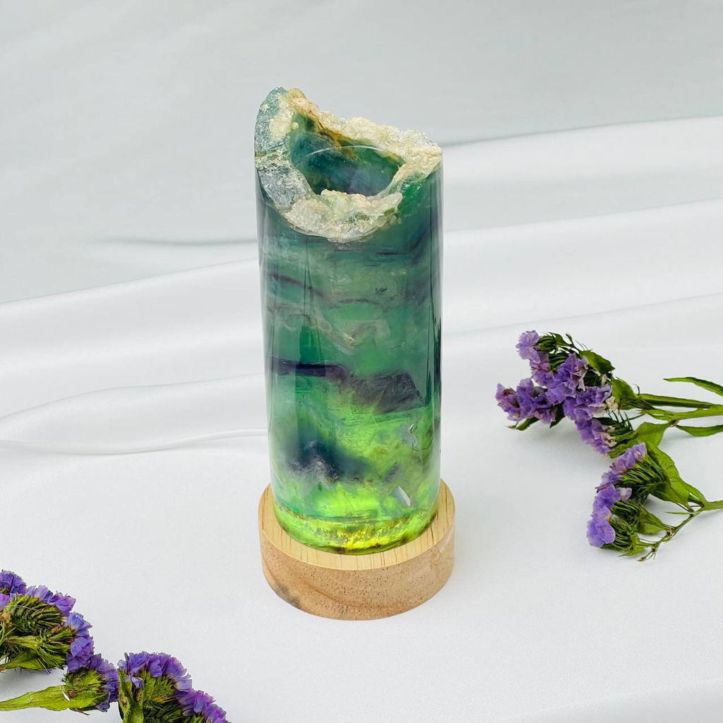 Лампа из Флюорита - Радуга самоцветов фото 2