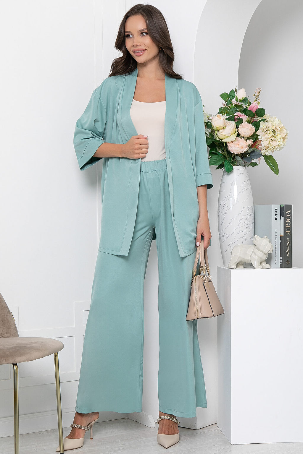 Костюм Зарина (морская волна) К6003 - Lt collection фото 5