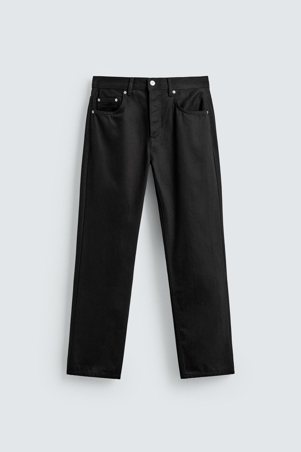JEANS STRAIGHT FIT / Negro - Zara фото 7