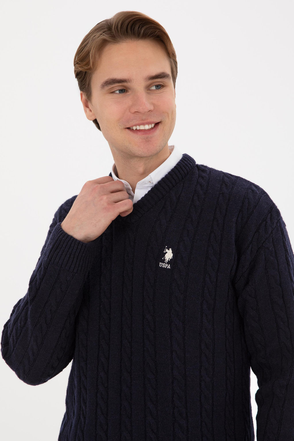 Erkek Lacivert Kazak - U.s. polo assn фото 2