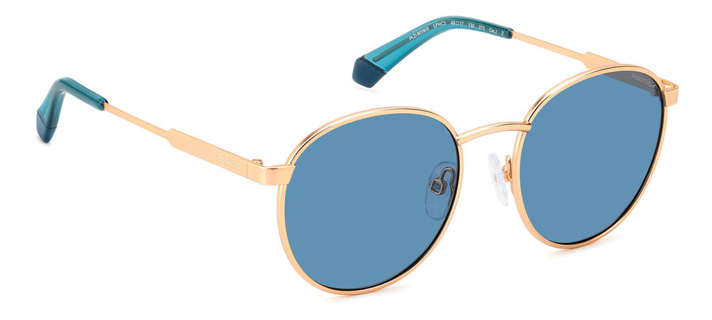 Солнцезащитные очки Polaroid Kids PLD 8039/S Золотой, детские  фото 3