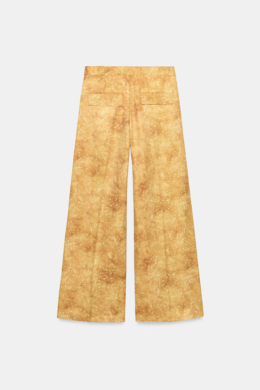 PANTAL?N ESTAMPADO ZW COLLECTION / Ocre