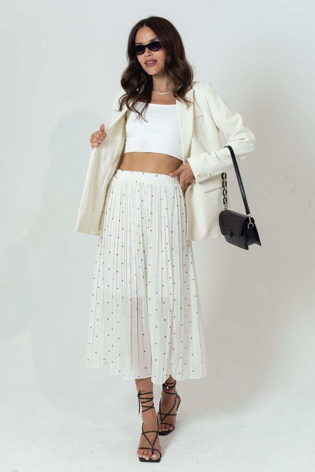 Юбка Эдита (молочный) - Nadi bordo фото 3