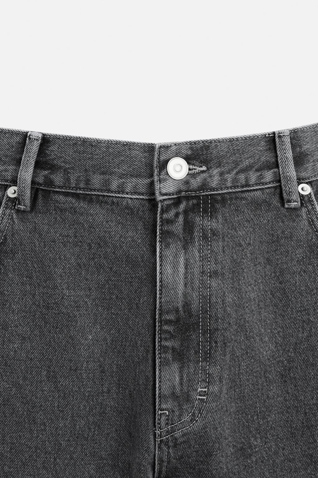 RELAXED STRAIGHT-LEG JEANS - Zara фото 8