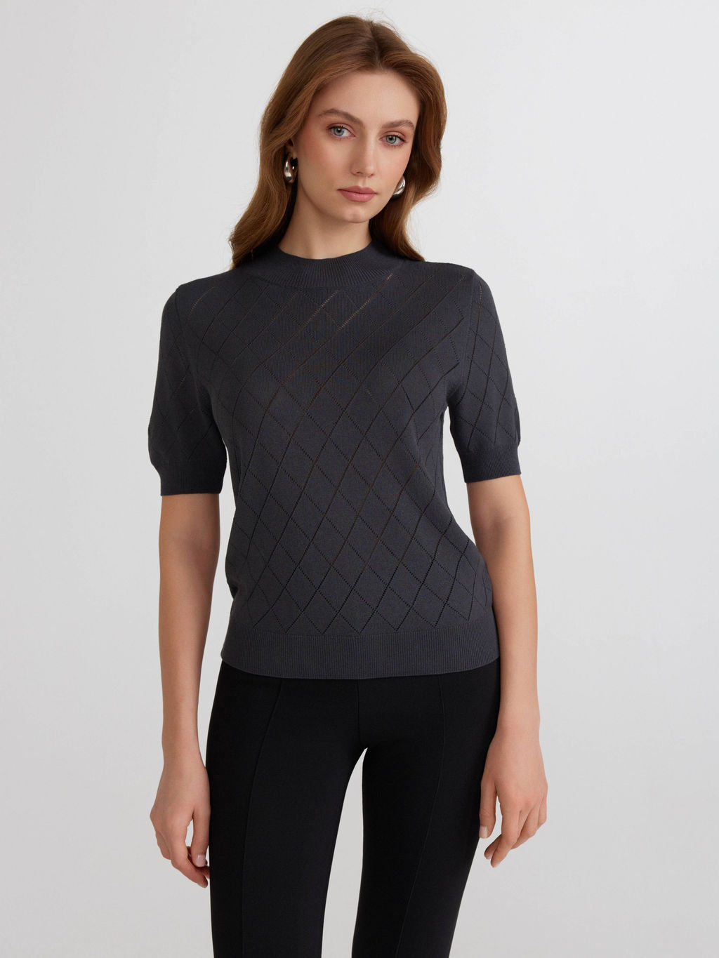 CONTE LDK24143 Джемпер женский graphite