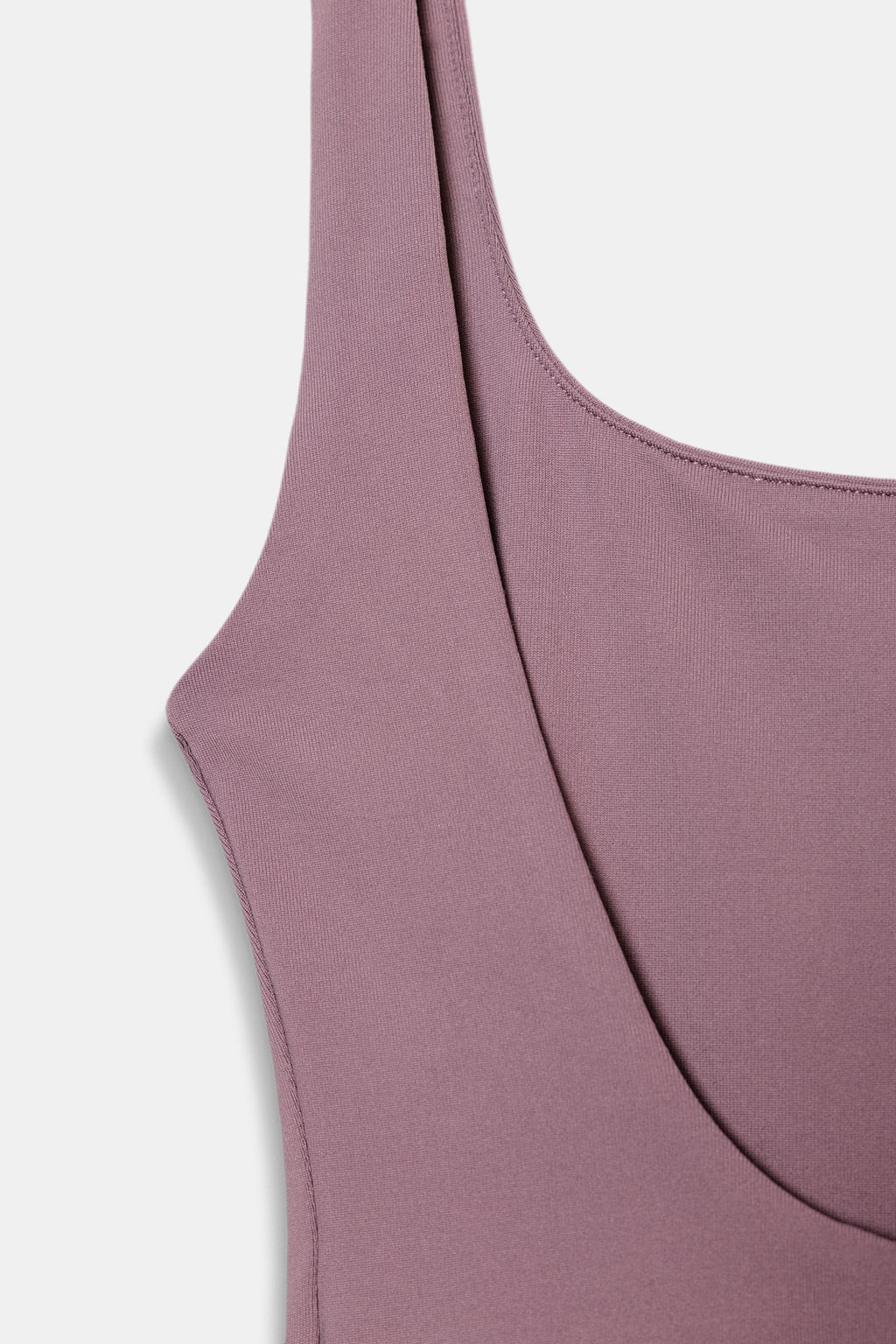 BODY EL?STICO ESCOTE CUADRADO / Rosa / Malva