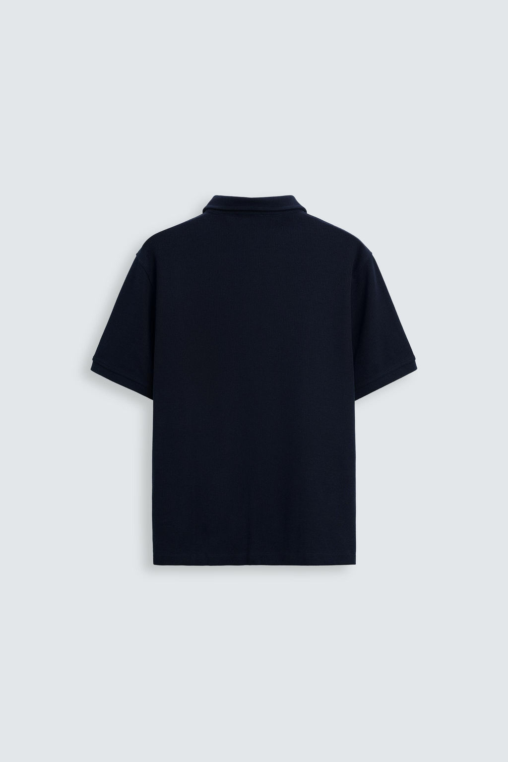 BASIC TEXTURED POLO SHIRT - Zara фото 8