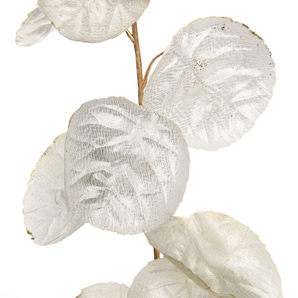 Цена за 2 шт. Искусственные цветы "FLOWERS GLAMOUR" 80см Ветка декоративная белая