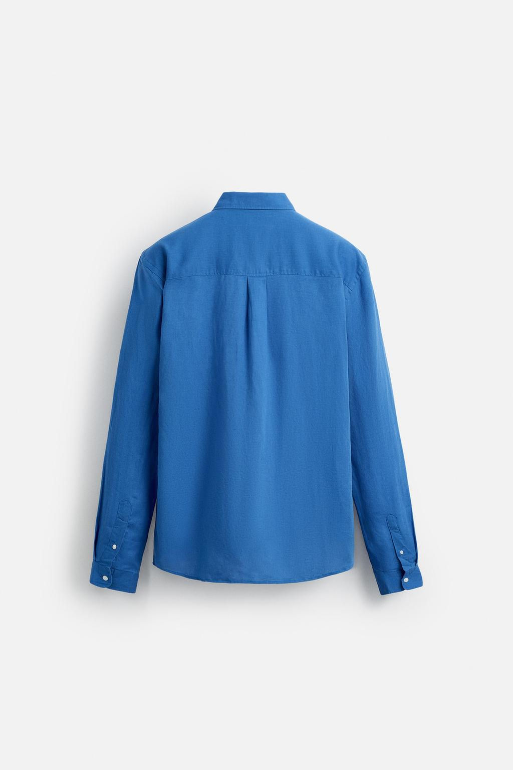 LINEN/COTTON SHIRT - Zara фото 24