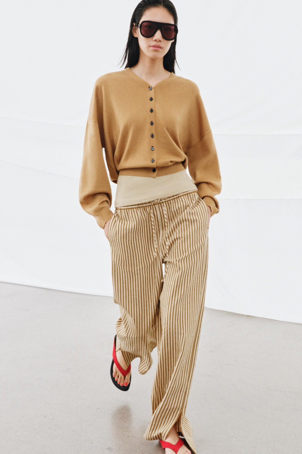 PANTAL?N PIJAMERO RAYAS ZW COLLECTION / rayas - Zara фото 2