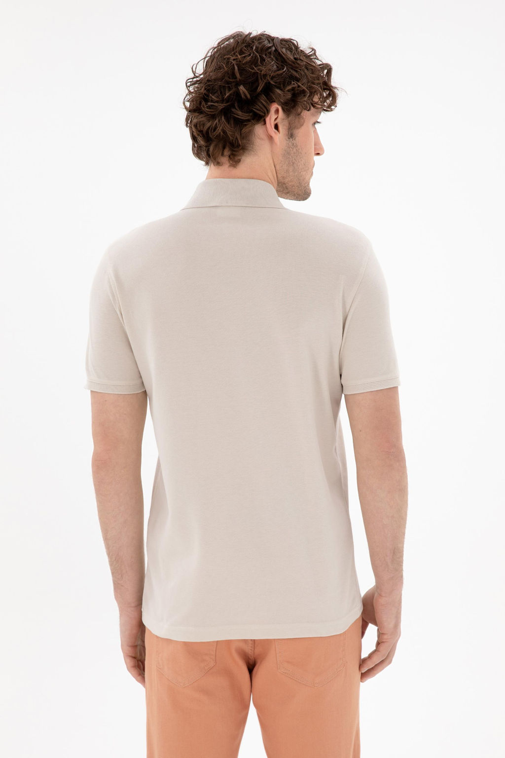Erkek Slim Fit Polo Yaka Ta_ Basic Ti__rt Sepette S_rpriz _ndirim - U.s. polo assn фото 5