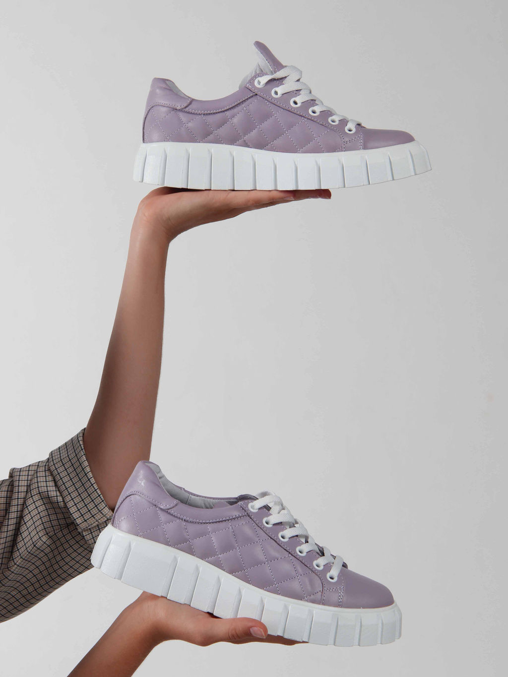 Кеды EDART 146.91505 w. lilac - Ed'art фото 17