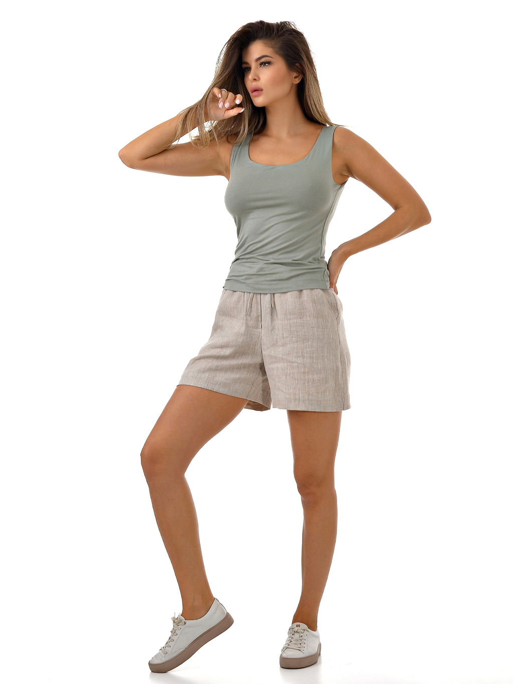 Майка 95% вискоза, 5% эластан - А+б коллекция фото 5