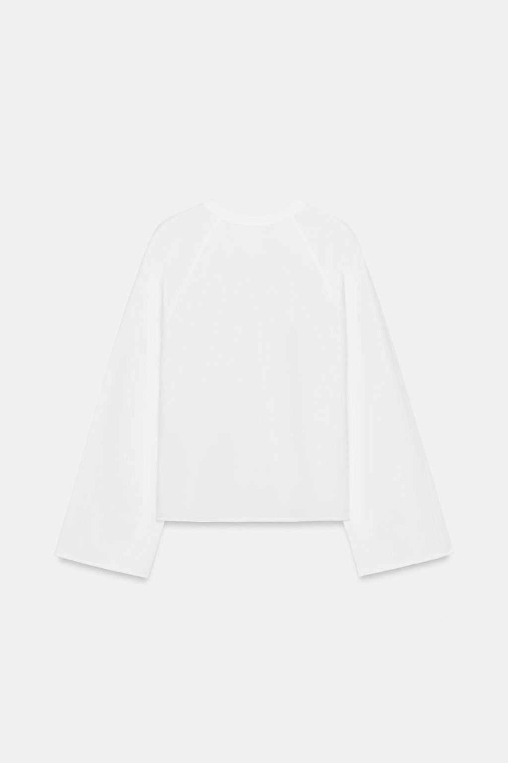 CAMISETA MANGA LARGA RANGL?N / Blanco - Zara фото 7