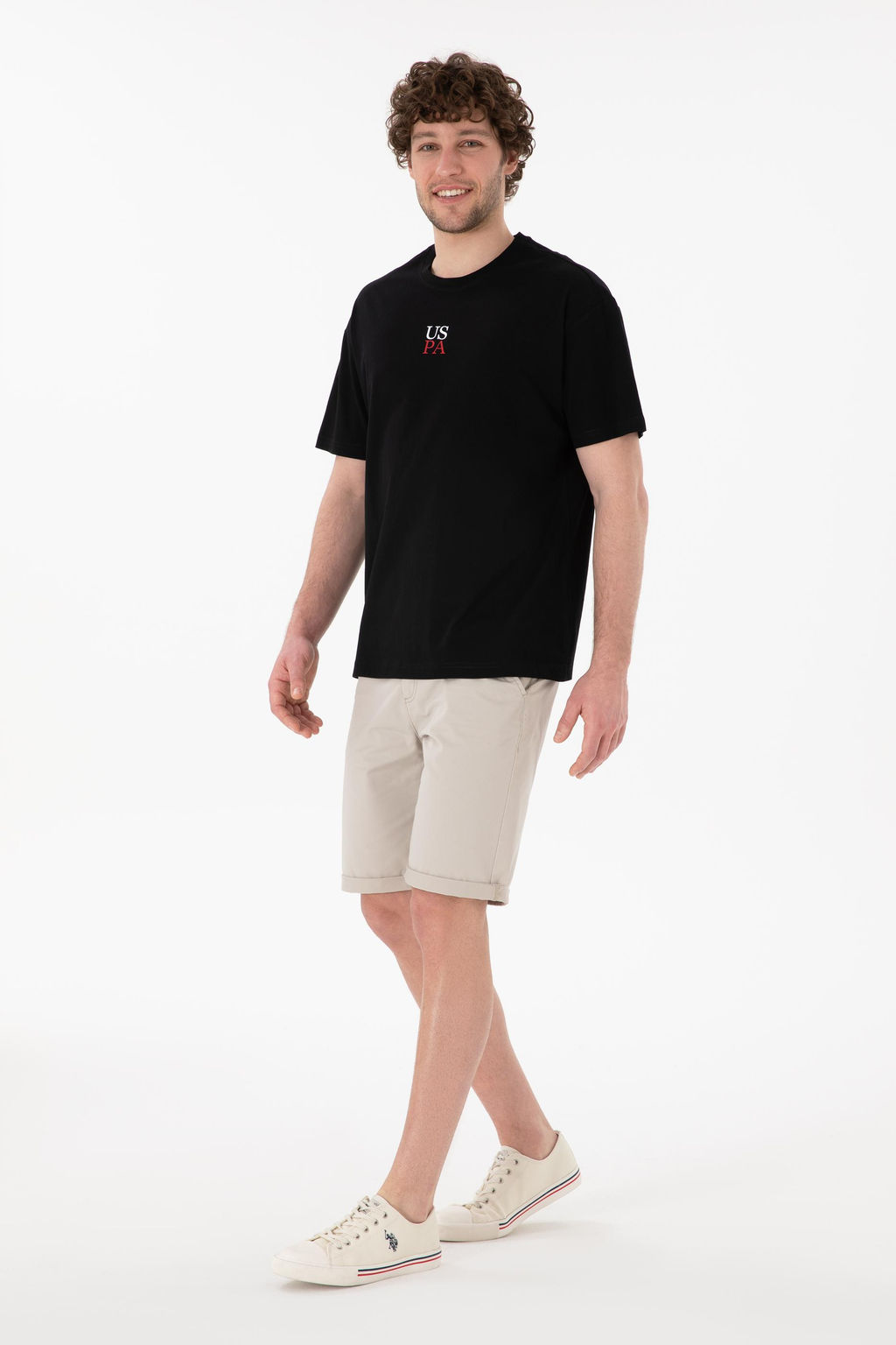 Erkek Comfort Fit Bisiklet Yaka Siyah Ti__rt Sepette S_rpriz _ndirim - U.s. polo assn фото 5