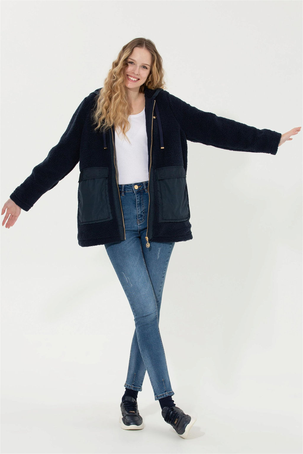 U. S. Polo Assn Женские синие джинсовые брюки - U.s. polo assn фото 8